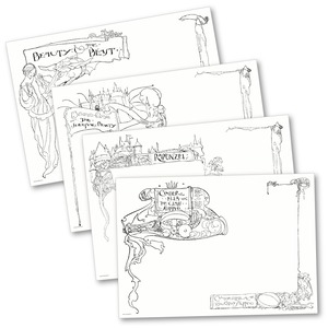 ランチョンマット「プリンセスセット」（4種類×各2枚）