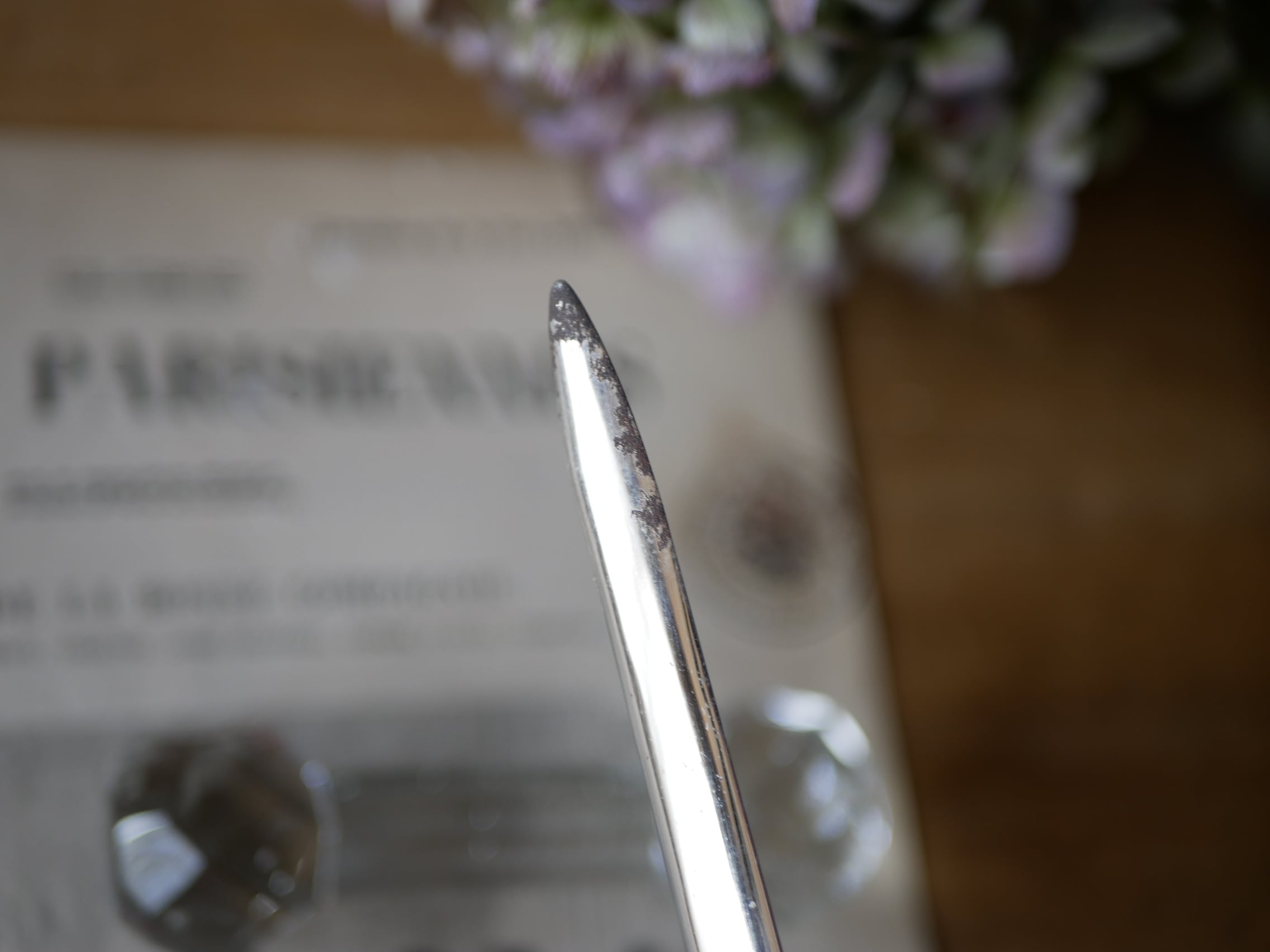 宿り木 ヤドリギ ペーパーナイフ レターオープナー フランス