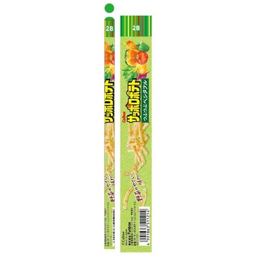 【ロット販売】【20入】おやつマーケット鉛筆2B サッポロポテト つぶつぶベジタブル(8812328)