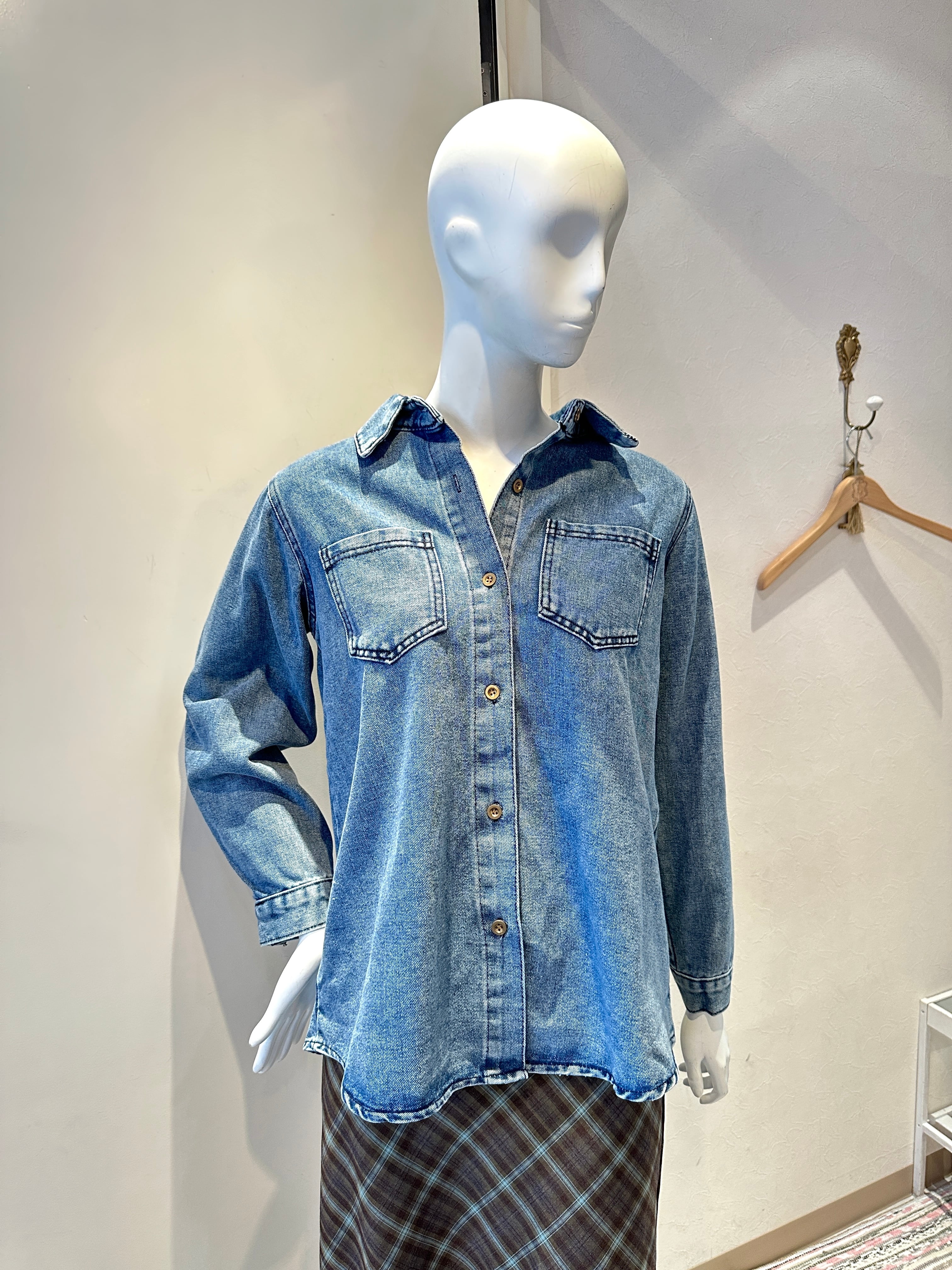 70s Made in France Patched Denim Jacket | PAY ID