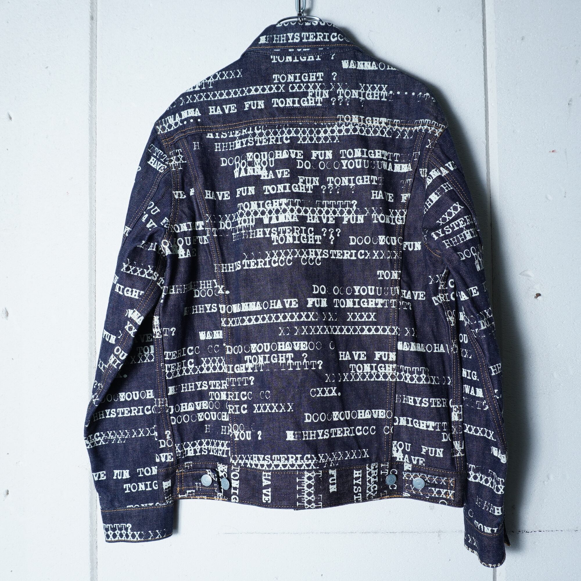 HYSTERIC GLAMOUR】ヒステリックグラマー 美品”HAVE FUN TYPE LOGO