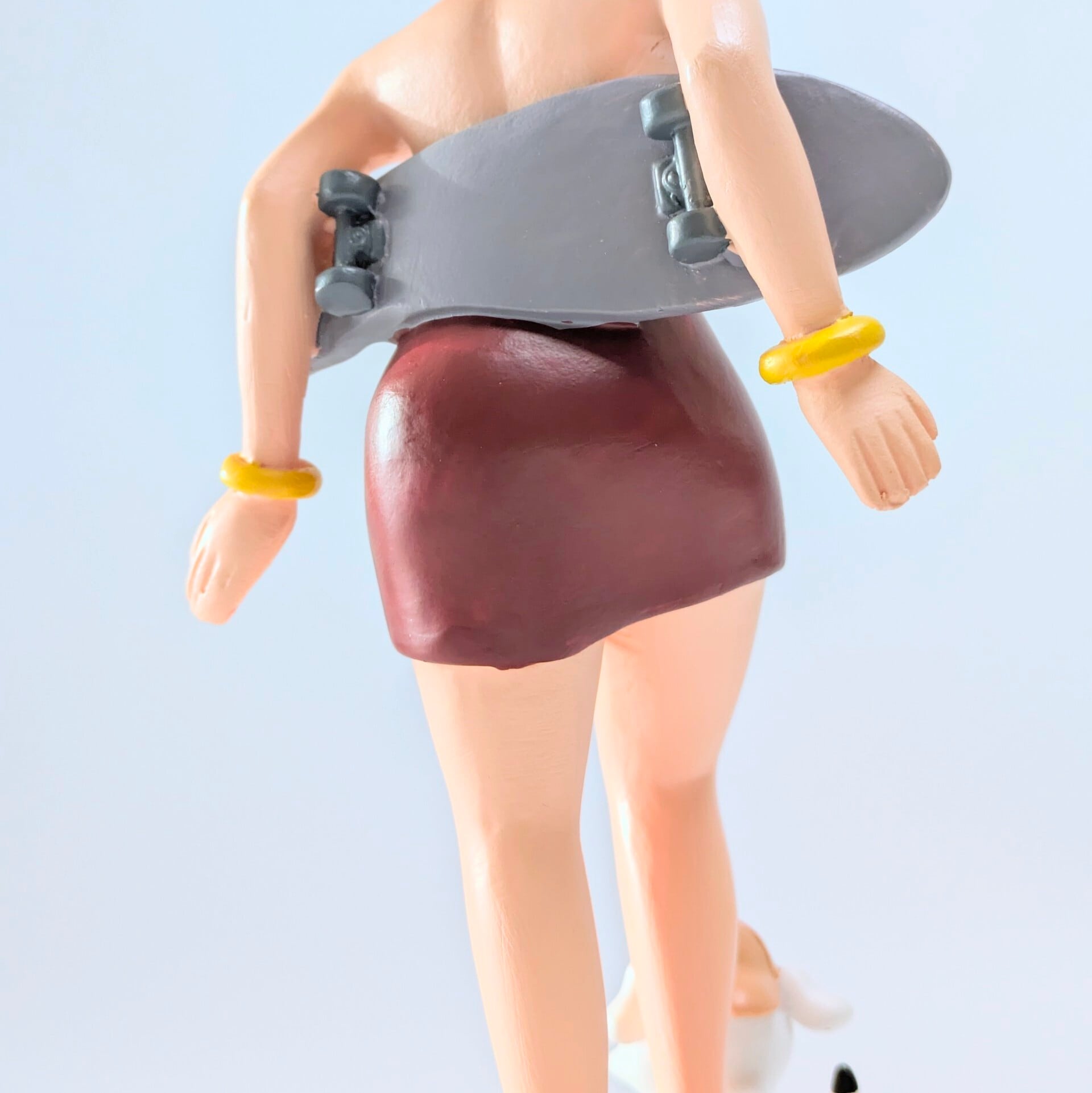 【 BETTY BOOP ベティちゃん 】『 ベティ スケボーwith Pudgy 』ボブルヘッド / ボビングヘッド 〚アメリカン雑貨 アメトイ〛