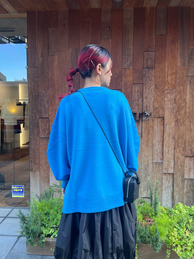 22AW】ENFOLD エンフォルド / COCOON-ARM BOX PULLOVER | TRENT 