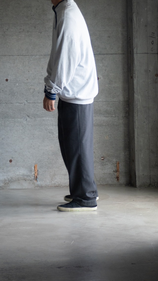 "COOPER FACT" used Piping half zip pullover