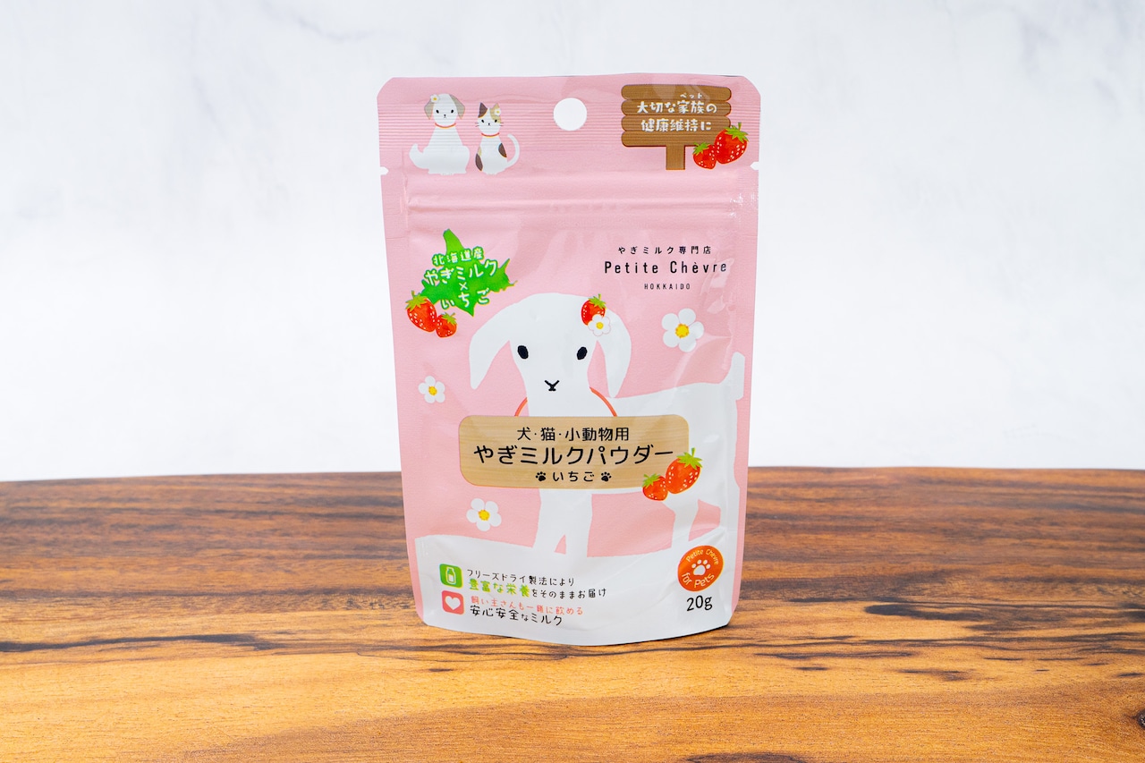 プティ・シェーヴル 北海道産やぎミルクパウダー いちご