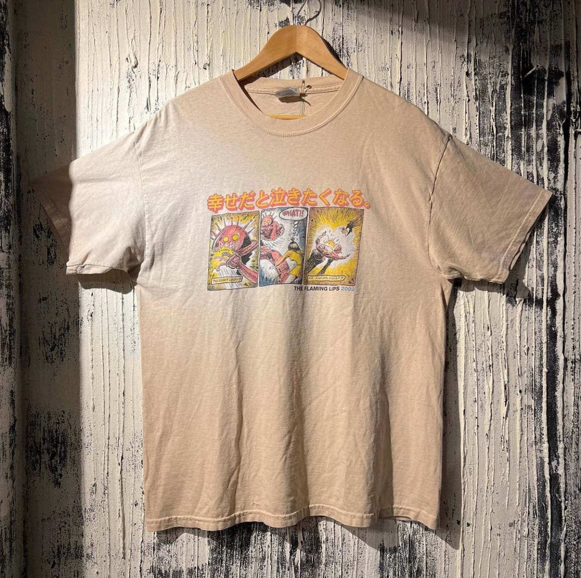 THE FLAMING LIPS tee | apricot