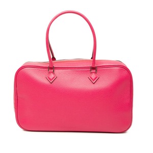 エルメス プリュム エラン28 ハンドバッグ ピンク シェーブル レディース HERMES 【中古】