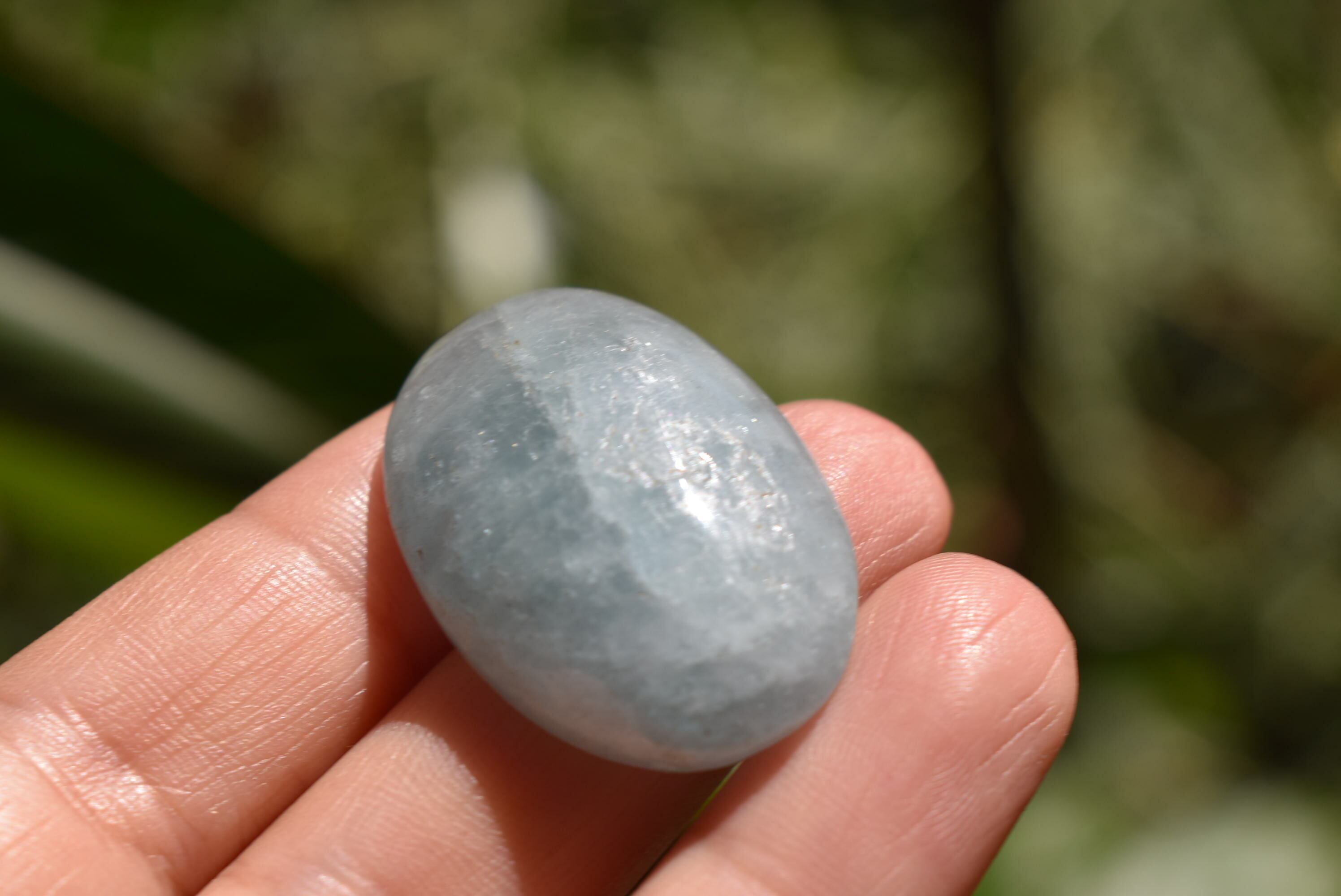 どっしり水晶☆アクアマリン ルースaqu003 | Funky garuda Stone