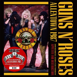 NEW GUNS N' ROSES ALLENTOWN 1987   1CDR 　Free Shipping