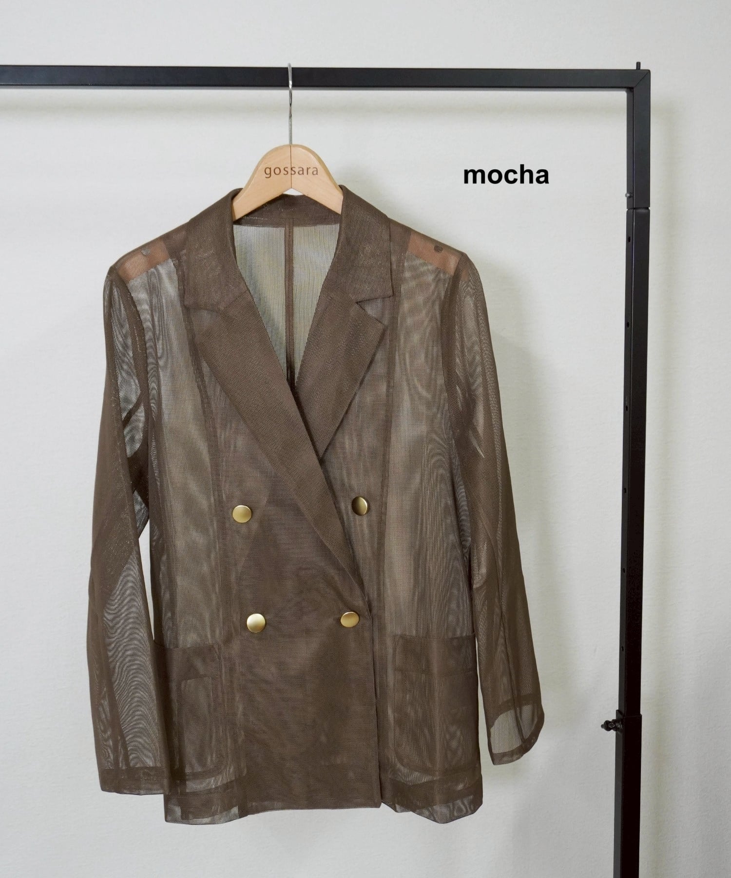 メッシュテーラードJK 5672646 (0604) | gossara(ゴサラ)