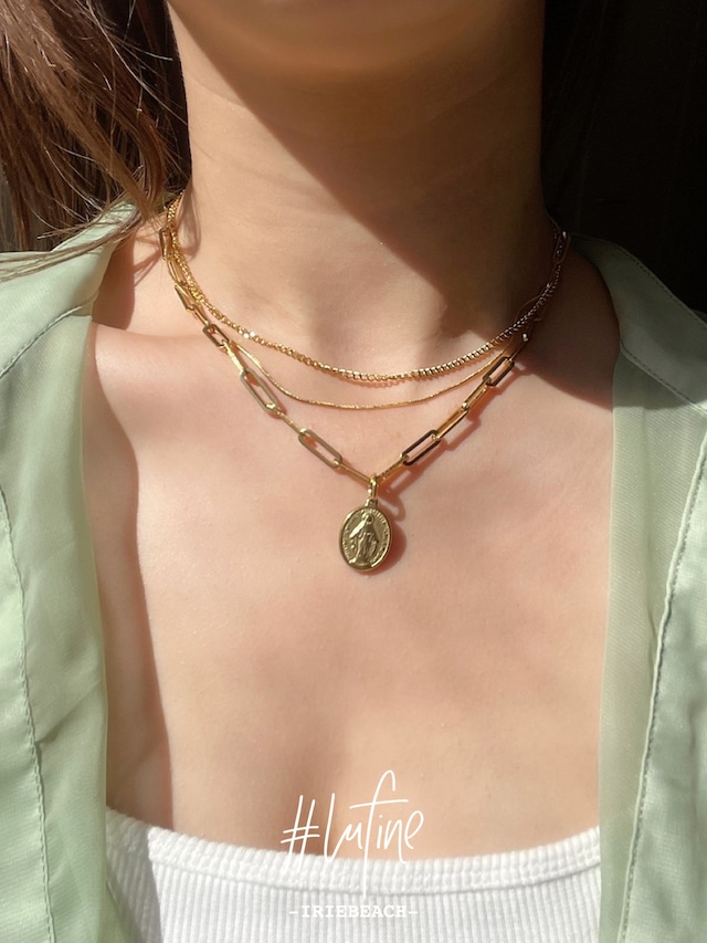 【#lufine】 layered MARIA necklace