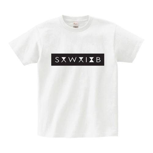 【予約商品】SxWxIxB ブロックロゴＴシャツ / 白【7/22締切】