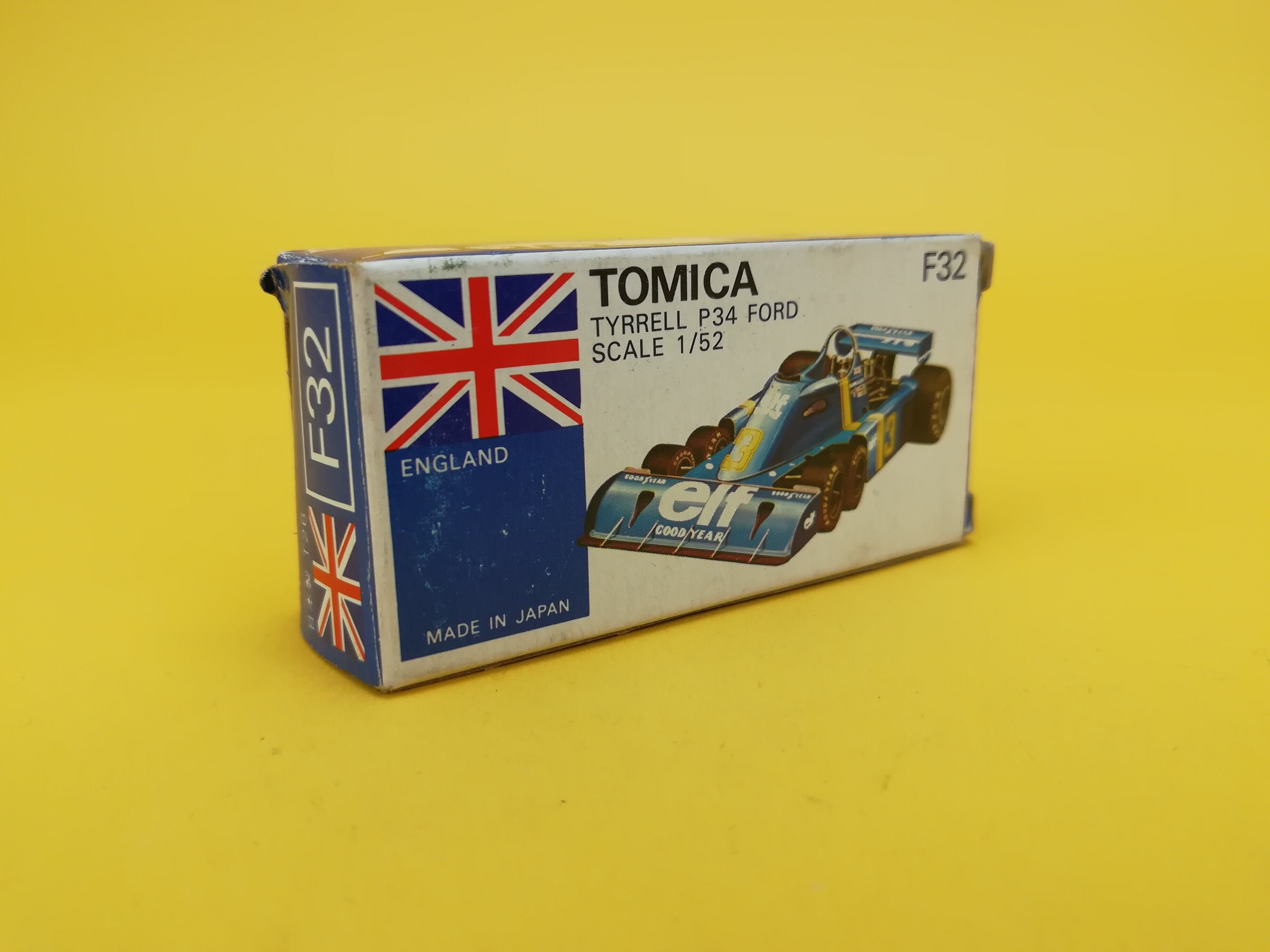 トミカ 日本製 青箱 F32 タイレル P34 フォード 当時物 絶版 トミカ