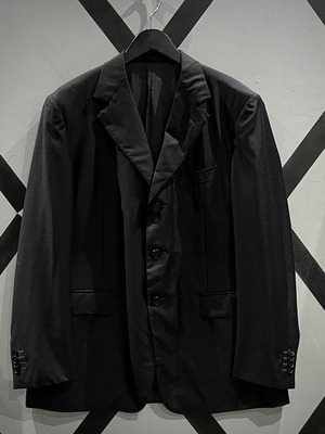 【X VINTAGE】“Ermenegildo Zegna” Vintage Loose Single Breasted Wool Tailored Jacket