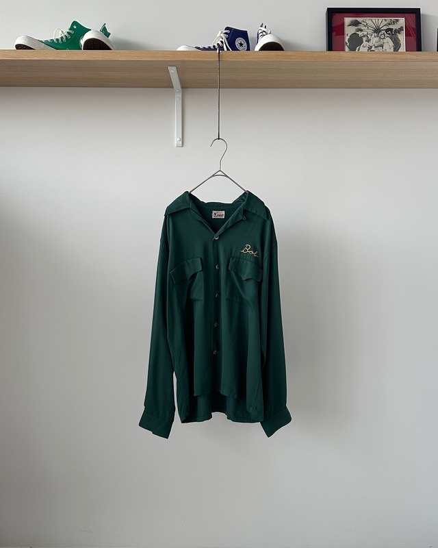 -NORRIS Casuals- Vintage 60s Opencollar shirt