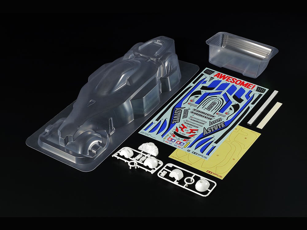タミヤ 1/10 メルセデス CLK AMG スペアボディ パーツセット