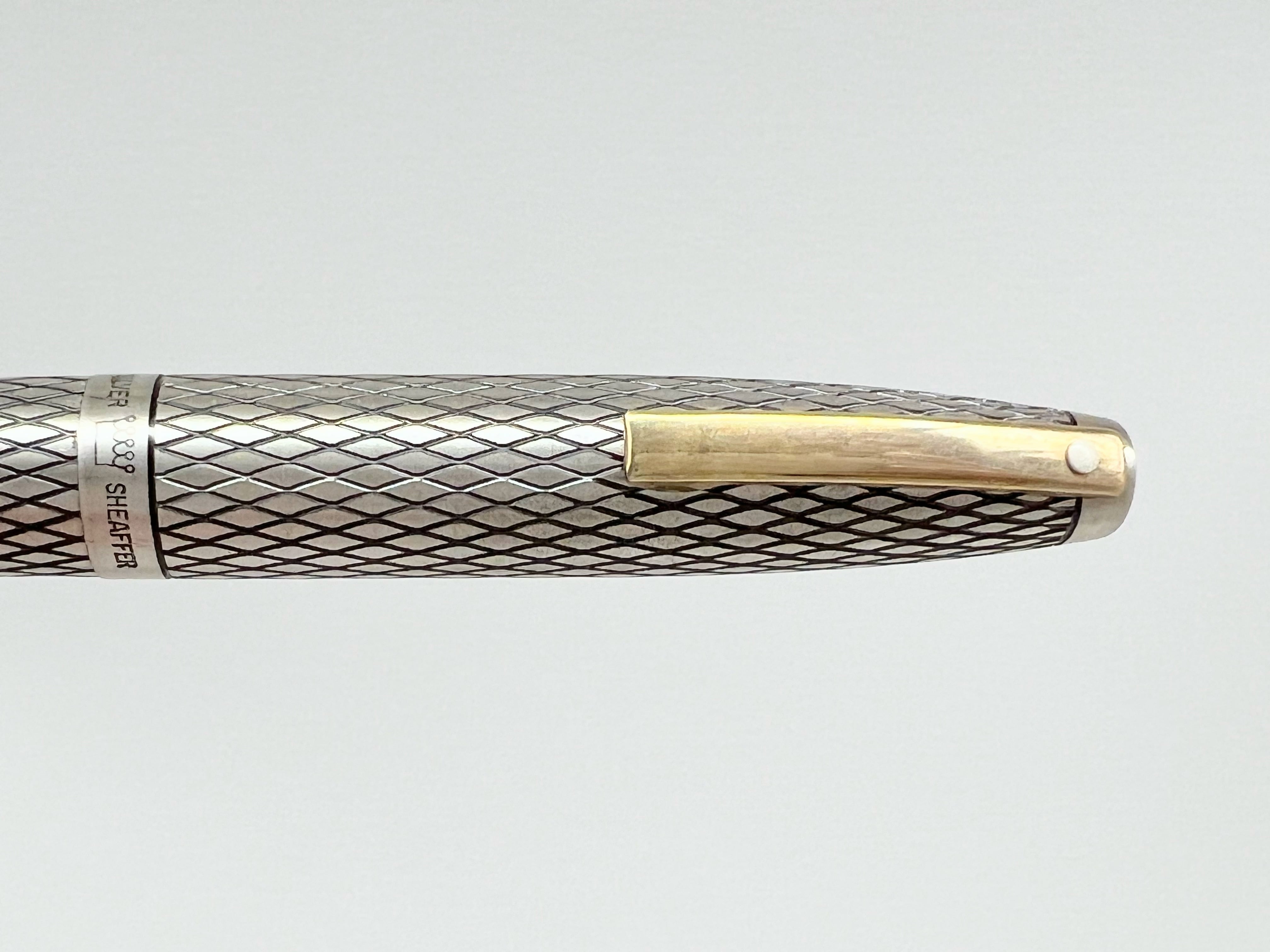 70s シェーファー インペリアル シルバー SHEAFFER IMPERIAL （細字