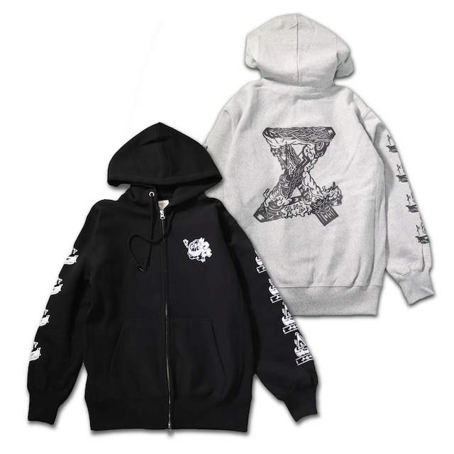 ghost Zip Hoodie