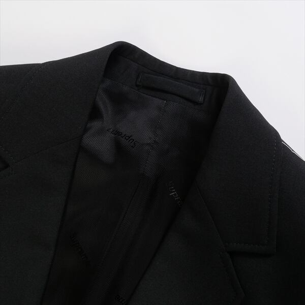 supreme wool suit BLACK Sサイズ