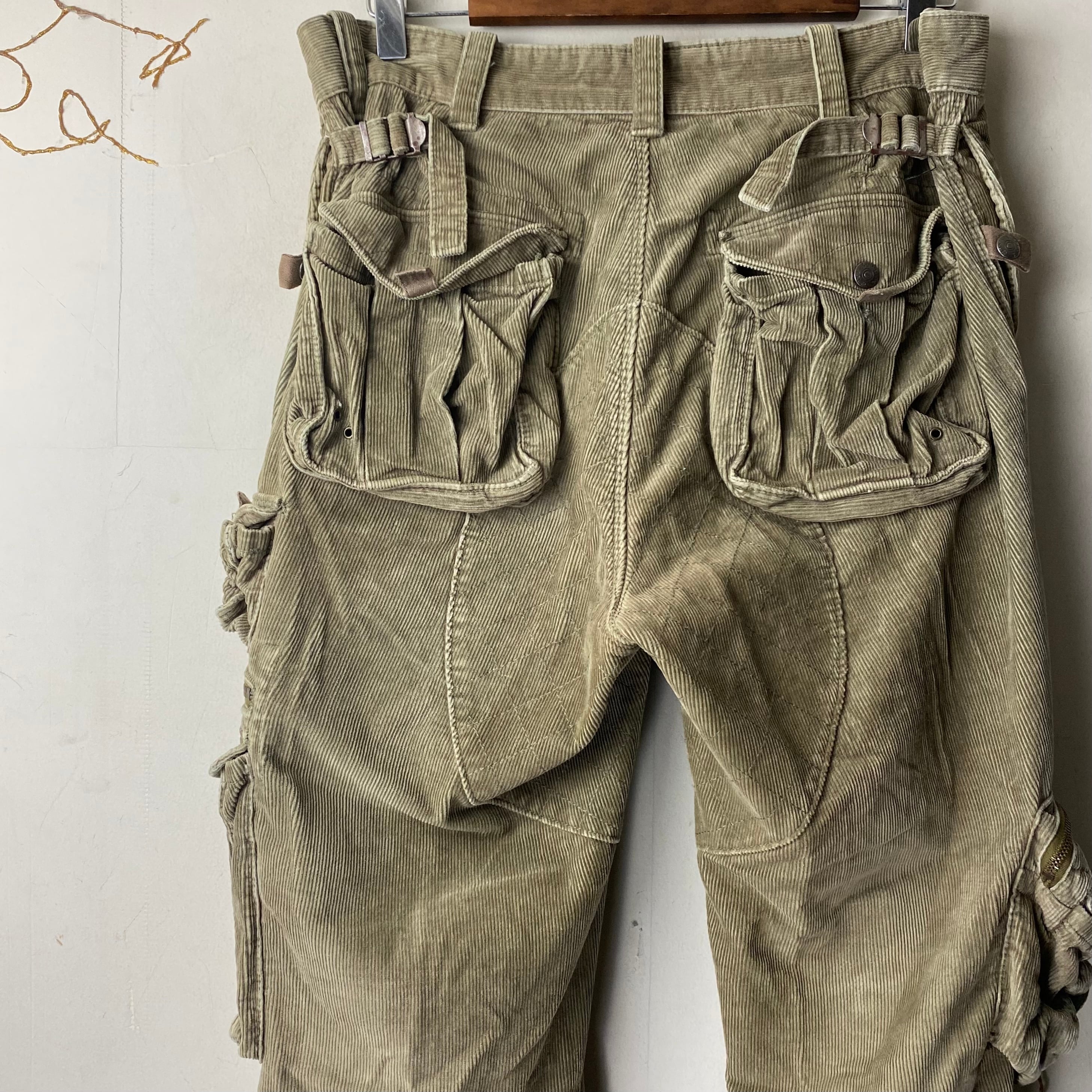 vintage POLO by RALPH LAUREN corduroy parachute pants | NOIR ONLINE