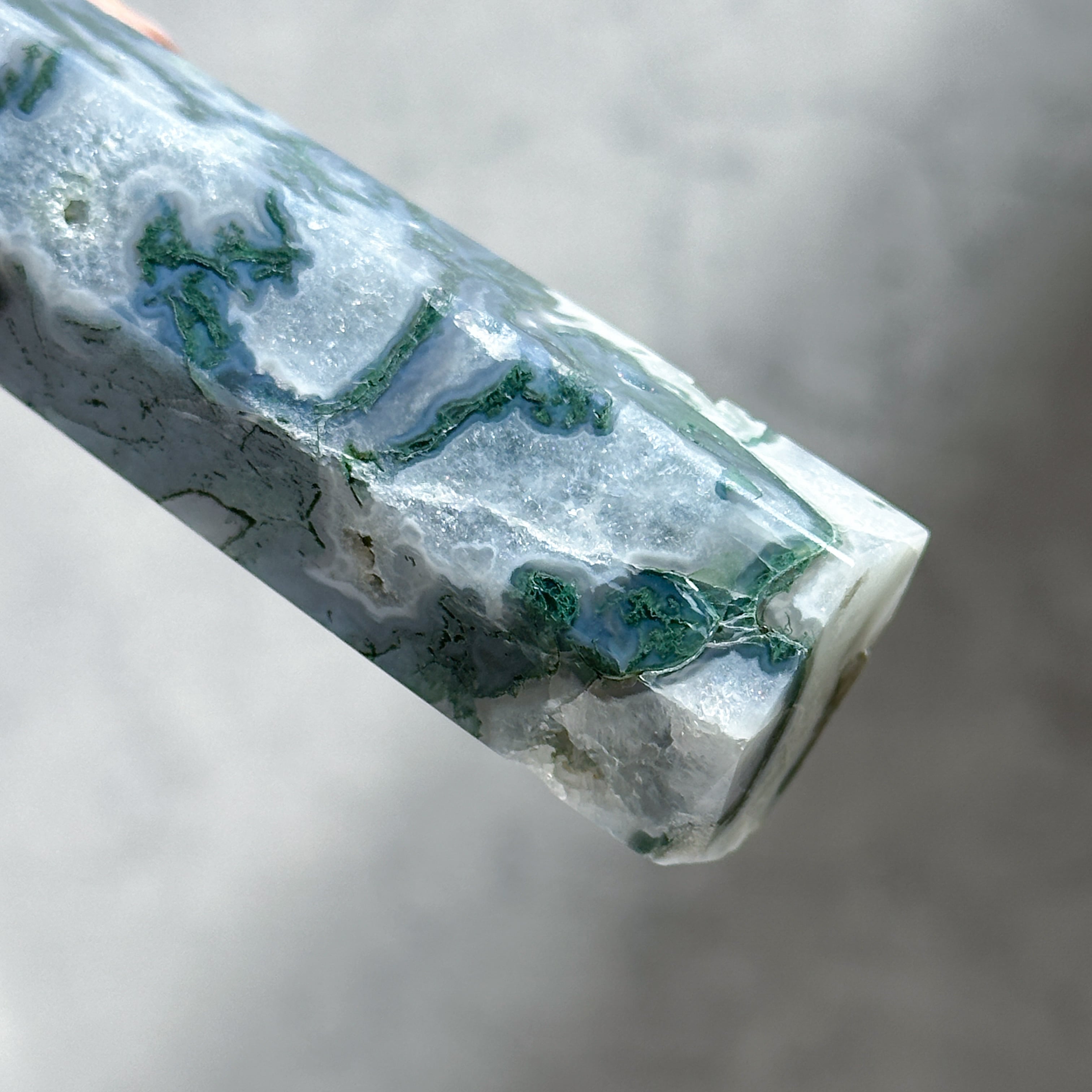 モスアゲート タワー33◇ Moss Agate ◇天然石・鉱物