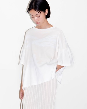 2000s abstract wide T-shirt