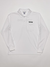BOND L/S POLO SH WHITE