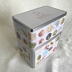 レシピボックス　ビスケットと小さなお菓子　レシピ缶 Biscuits & petites douceurs 　レシピ本　フランス古本 12psdt25