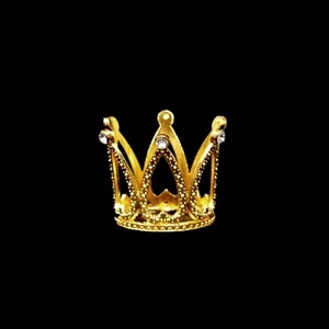 ゴールドミニクラウン4.5cm（鉄）