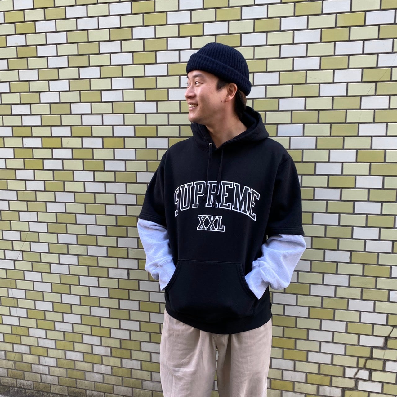 送料込みsizeXL Supreme HOODED SWEATSHIRT