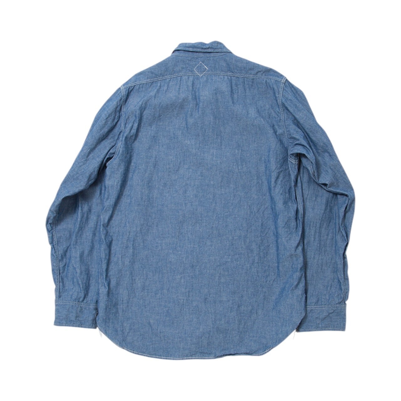 THE CORONA UTILITY / NAVY 1POCKET SHIRT Cotton Chambray - ネイビー