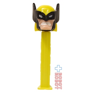 PEZ マーベル X-MEN ウルヴァリン 黄ステム キャンディー・ディスペンサー・フィギュア