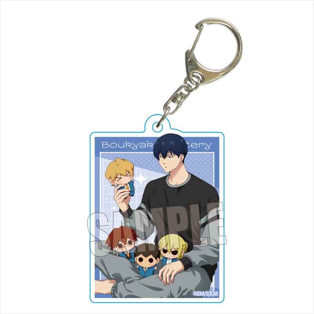 忘却バッテリー トレーディングアクリルキーホルダー ぬいぐるみと