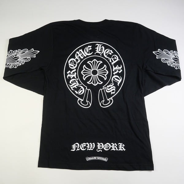 Size【M】 CHROME HEARTS クロム・ハーツ Horse Shoe L/S Tee NEW YORK