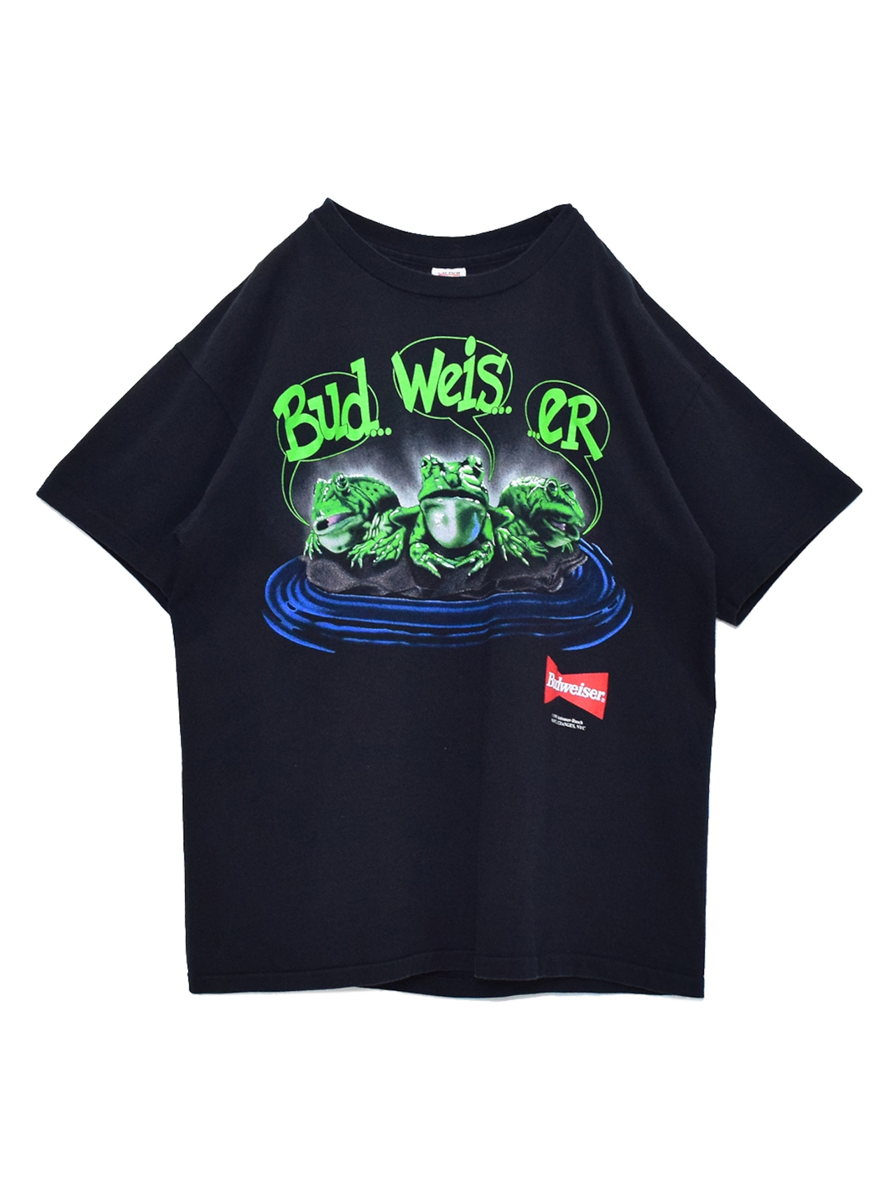 Budweiser T-Shirt "3 Frogs Your Pad Or Mine?" 1995s / バドワイザー