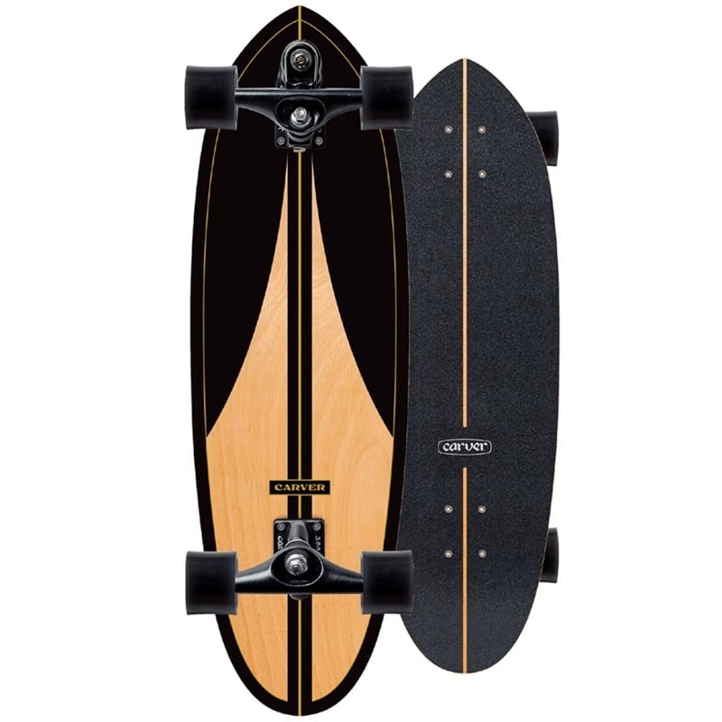 CARVER SKATEBOARD カーバースケートボード 32.5” BLACK TIP | SURFUP