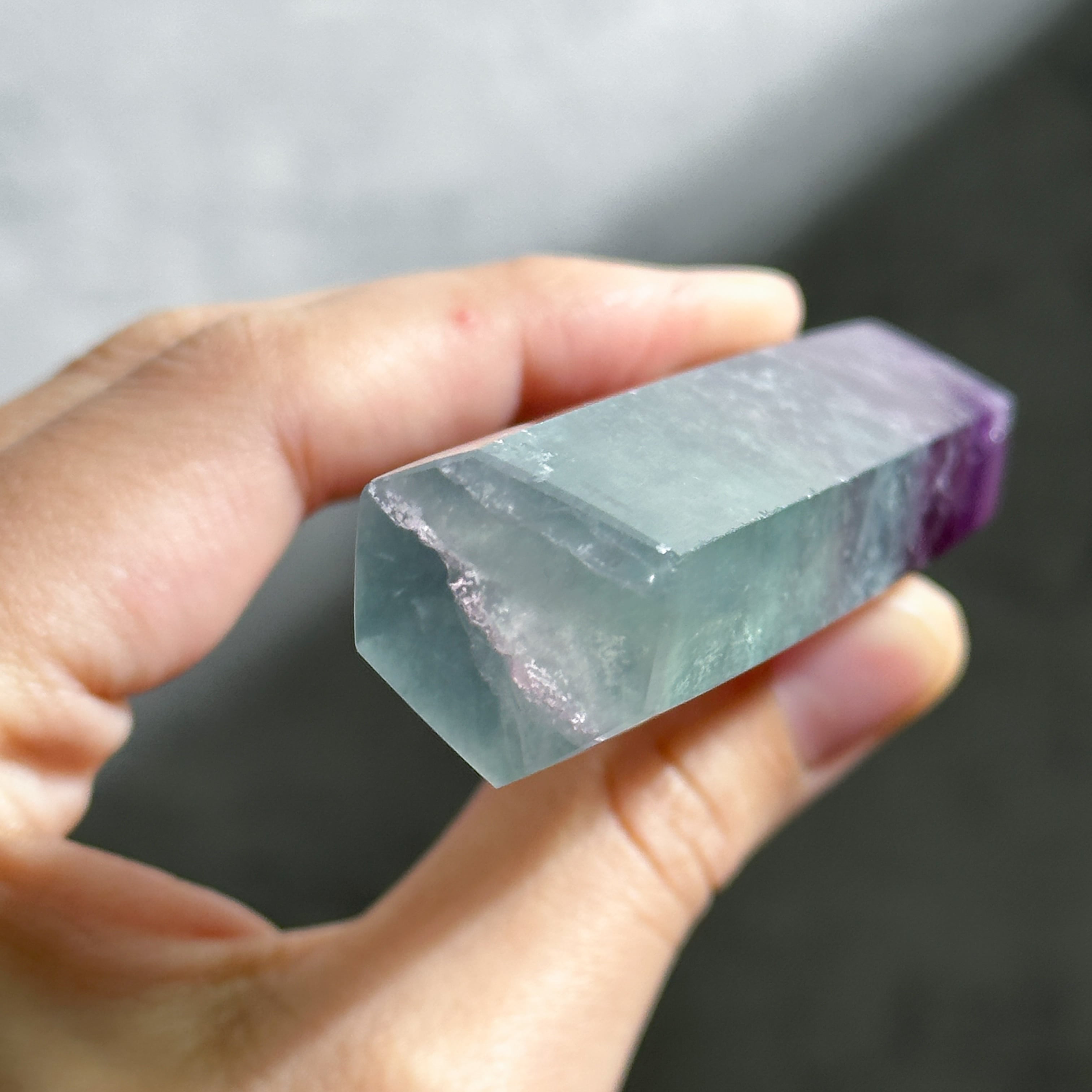 レインボーフローライト タワー21◇ Rainbow Fluorite ◇天然石・鉱物