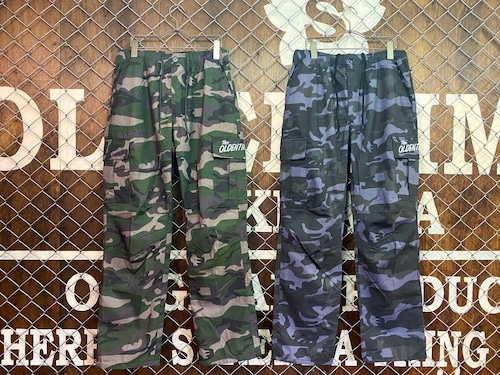 【新作/2色展開】T/C CAMO CARGO PANTS