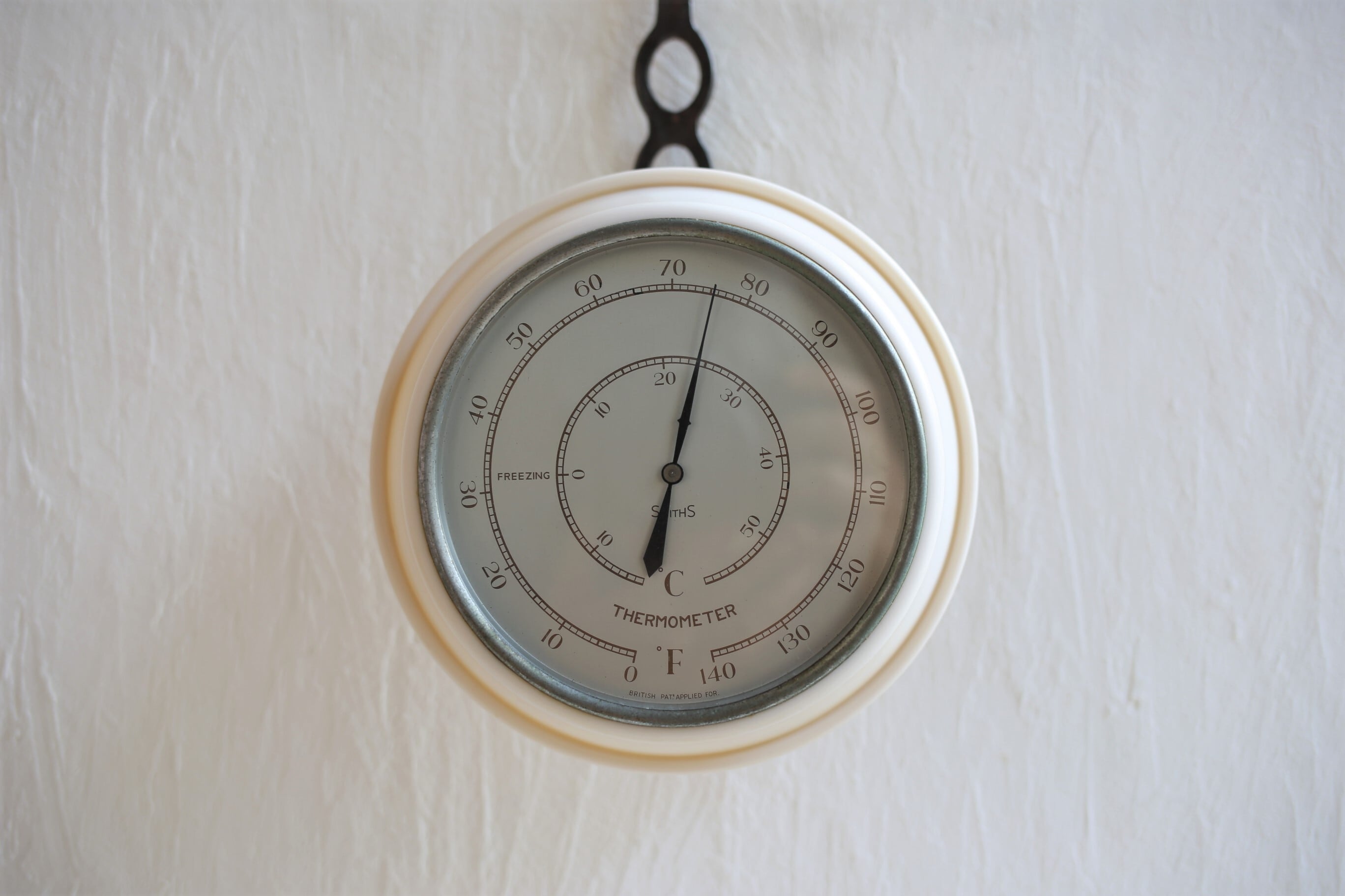 イギリス アンティーク ヴィンテージ SMITHS 温度計 N-00332