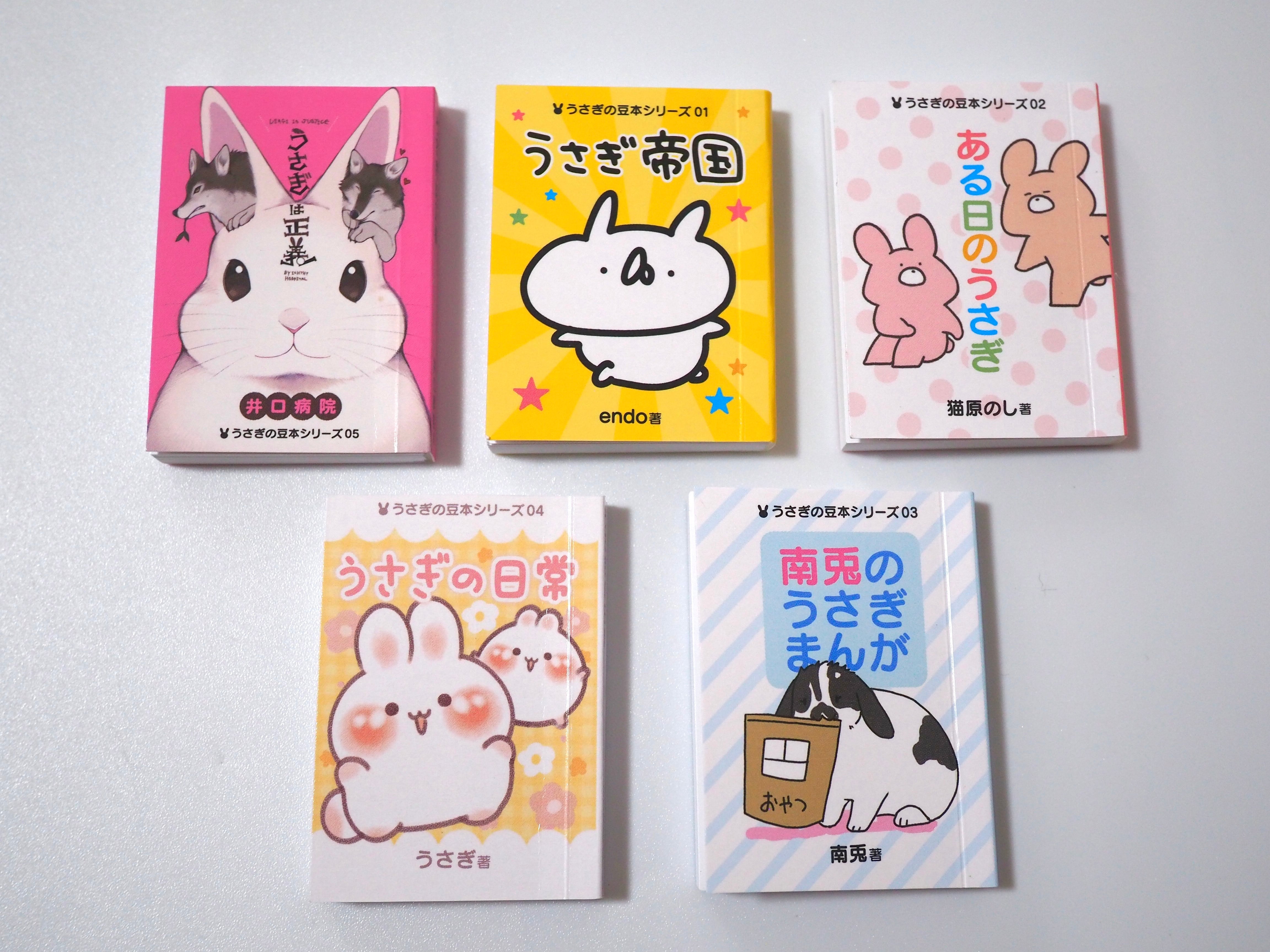 うさぎの豆本④うさぎの日常 | nozomiya