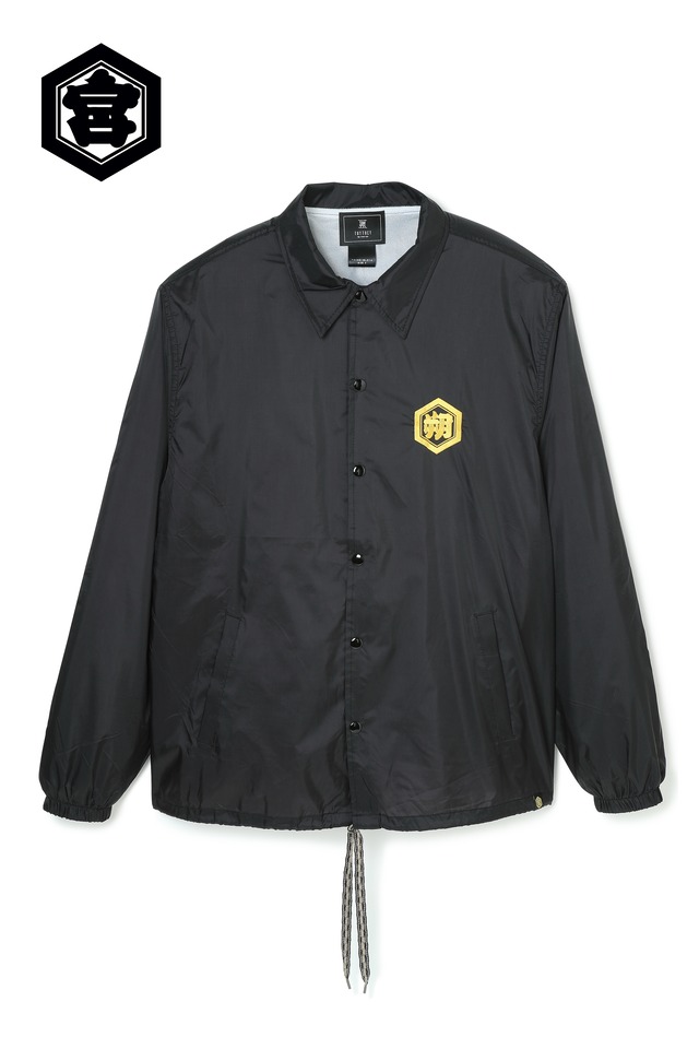 KINMIYA×TUITACI MAN'S RUIN COACH JACKET BLACK