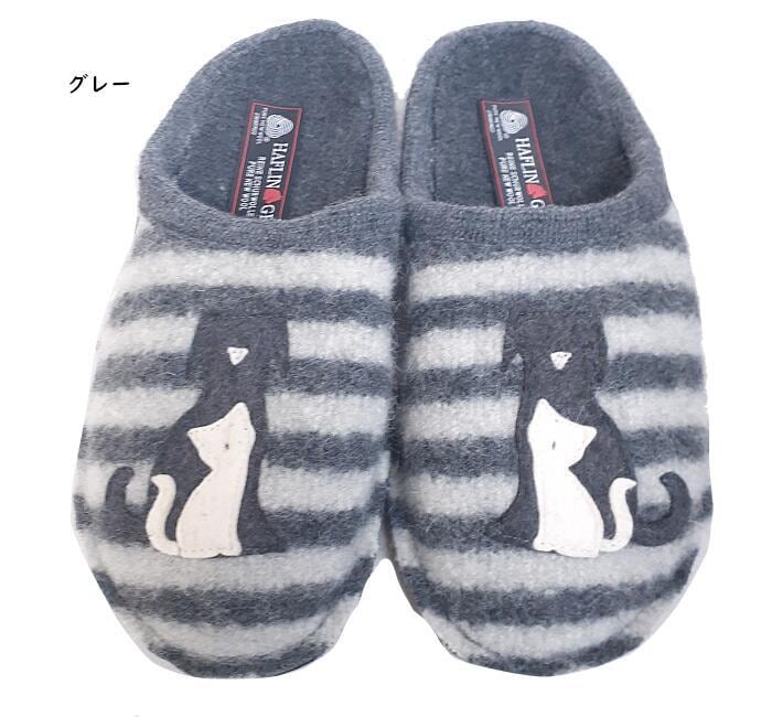 高級ルームシューズ ハフリンガー HAFLINGER 3130 ドッグ＆キャット 22