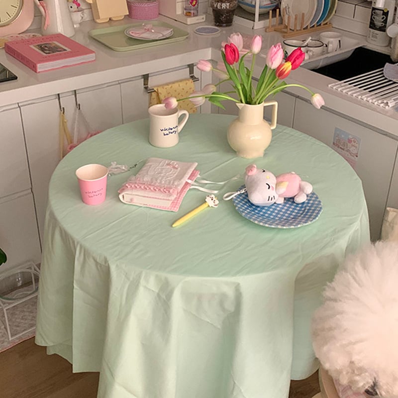 たきまきエプロン　ミントグリーン　キッチンクロス付き たきまきエプロン ミントグリーン キッチンクロス付き