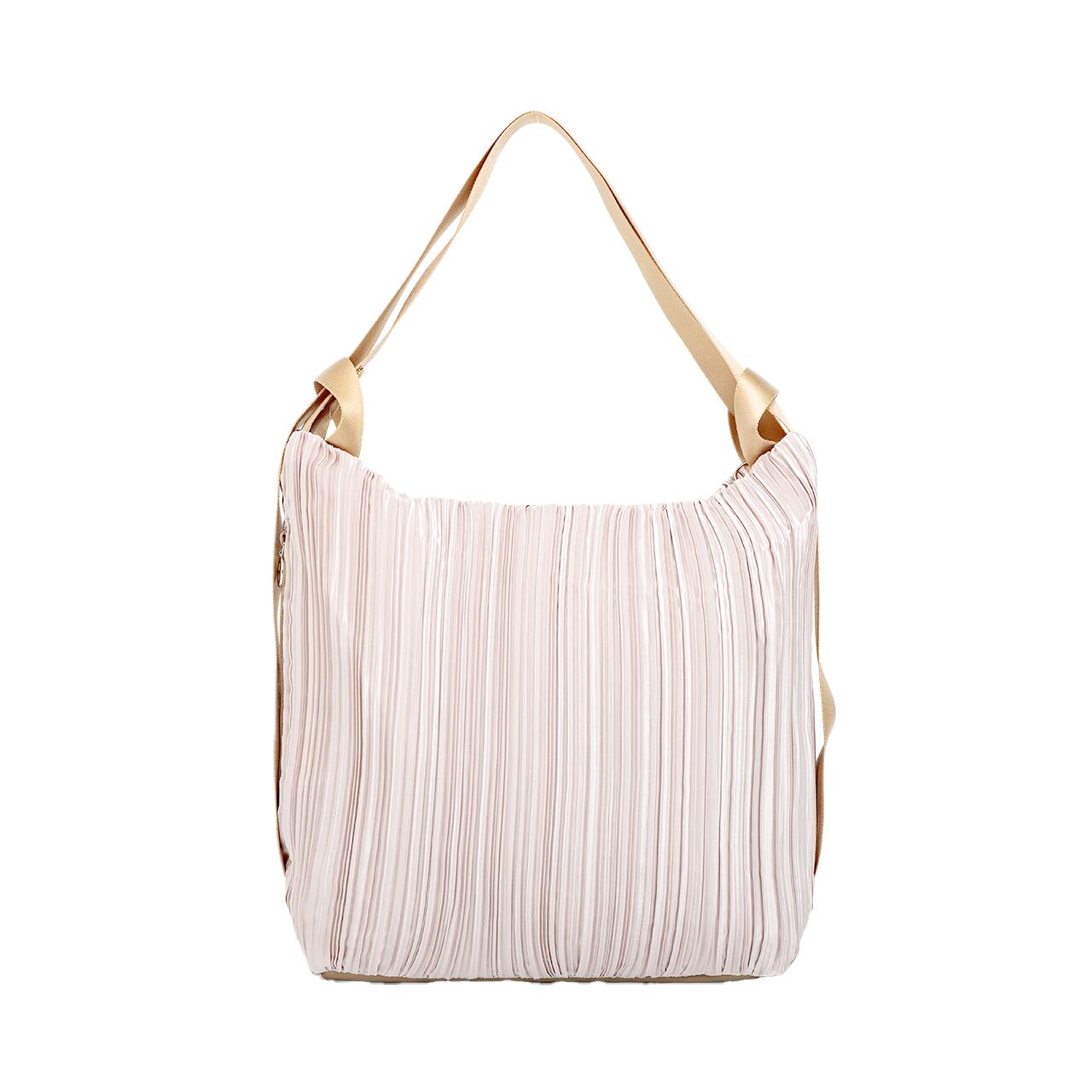 カラフルプリーツ2WAYリュック&トートバッグ(DSP-895)#560アッシュベージュ