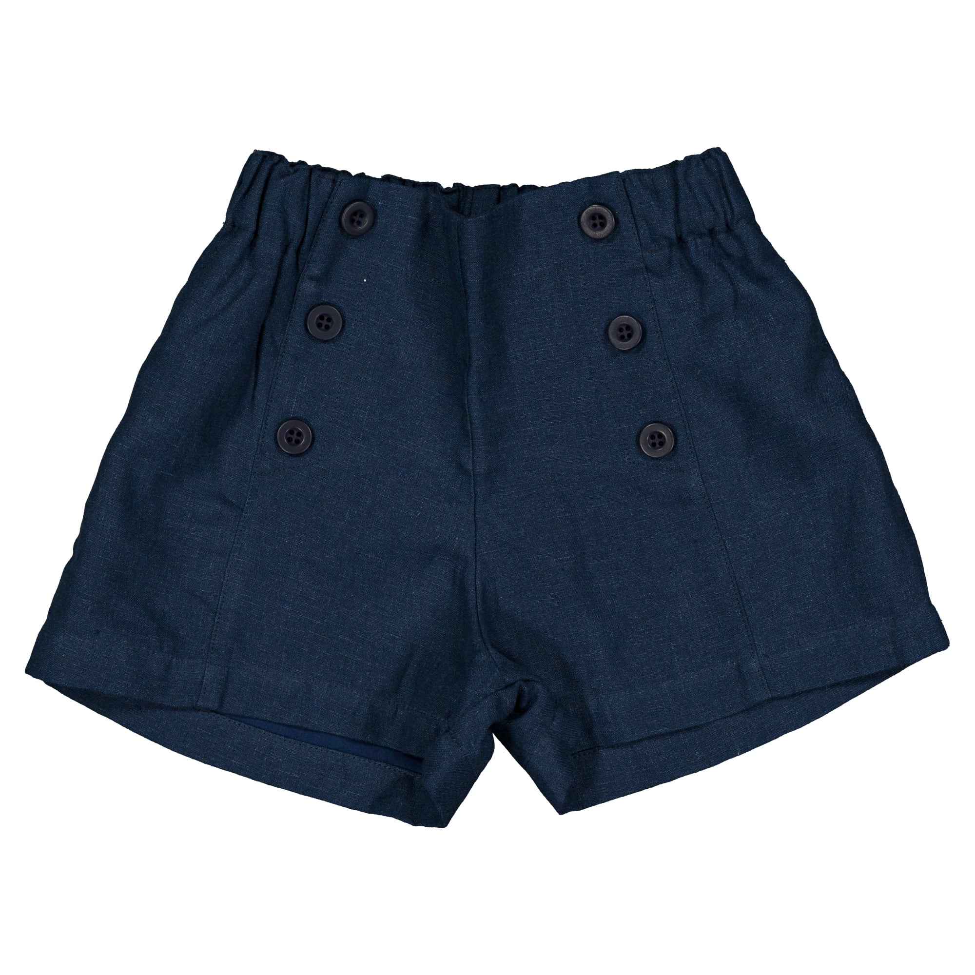 予約【Maison Marelle】Short SEVRES- linen blue / 10Y~12Y/ 6月上旬以降入荷
