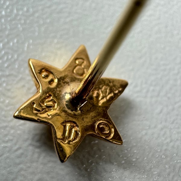 14K Chrome Hearts クロムハーツ スタースタッドピアス クロムハーツ