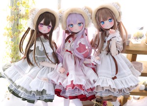 ハニベア・ピクニックセット（レッド）｜Mini Dollfie Dream ・ 1/4TinyFox PEKO・KUMAKO