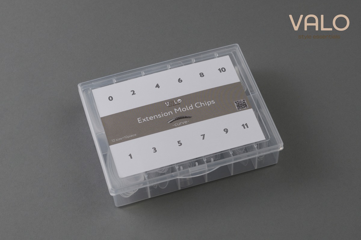VALO Tidy：Extension Mold Chips（curve） | VALO-style essentials-[ネイル用品専門店]