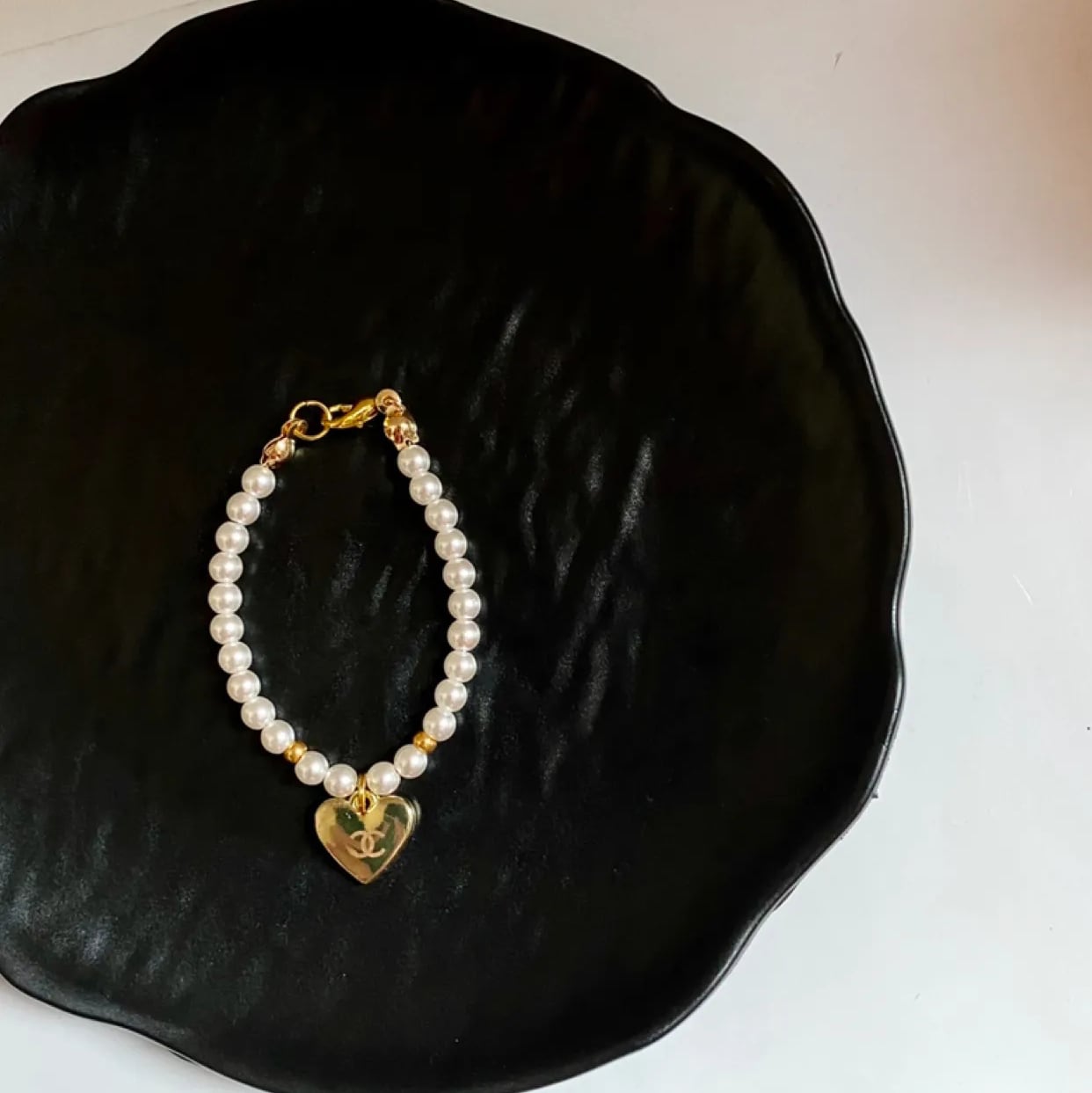 上品なパールネックレスで大人可愛く♡ Labubu 用 メタルペンダント付き 15-17cm アクセサリー|繊細でおしゃれな一品