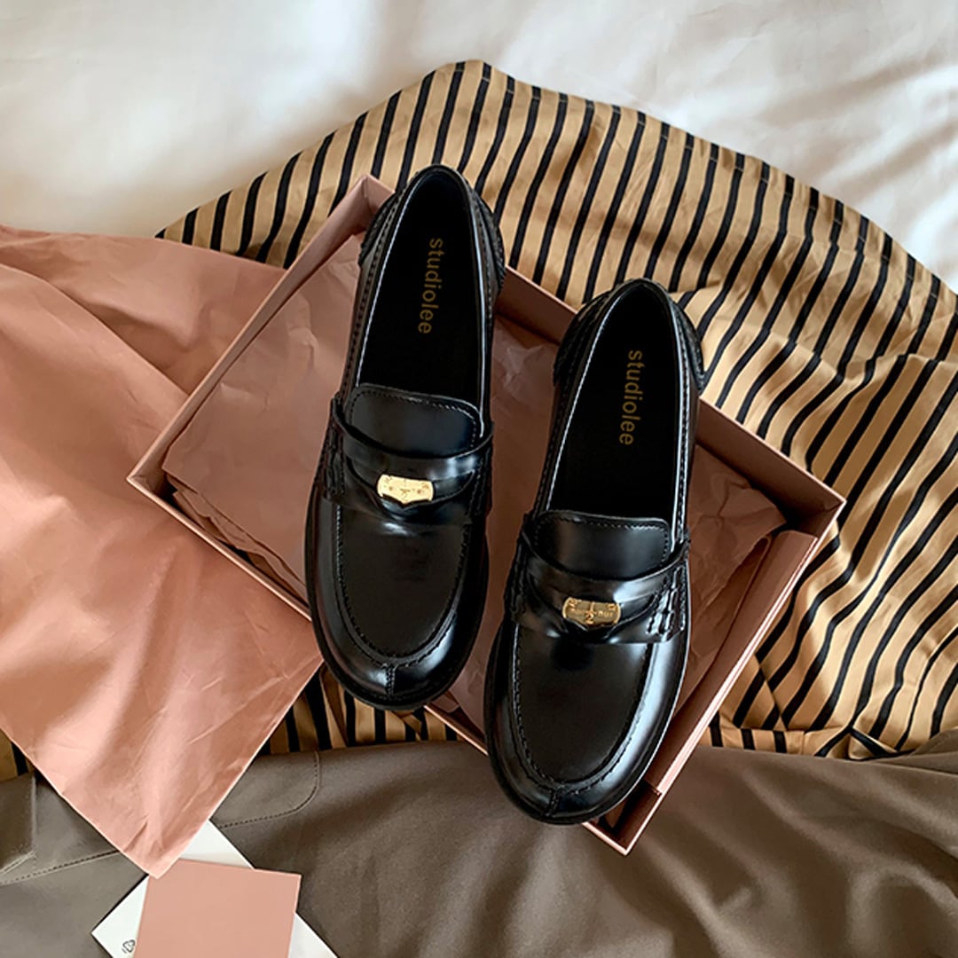 注目トレンド おしゃれ コインローファー〈４カラー サイズ34-40〉 | Dressdoor